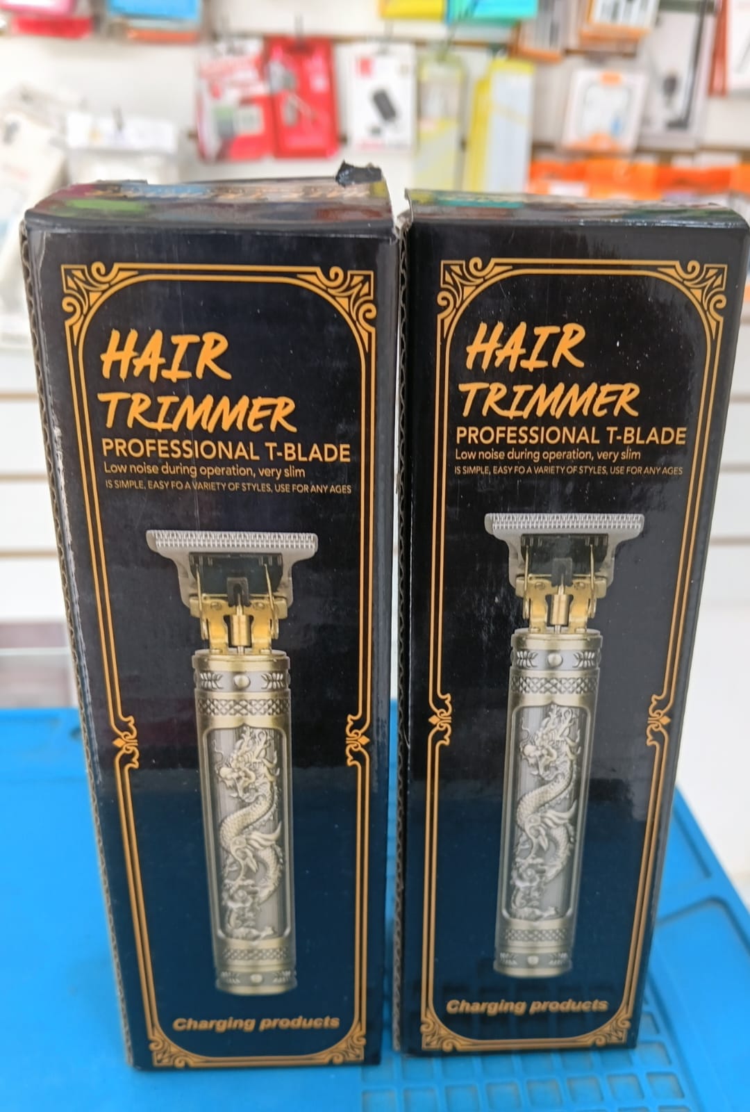 Máquina de Acabamento Profissional Hair Trimmer T-Blade Recarregável
