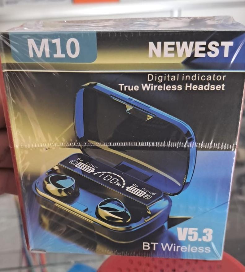 Fone Bluetooth M10m TWS  Display Digital