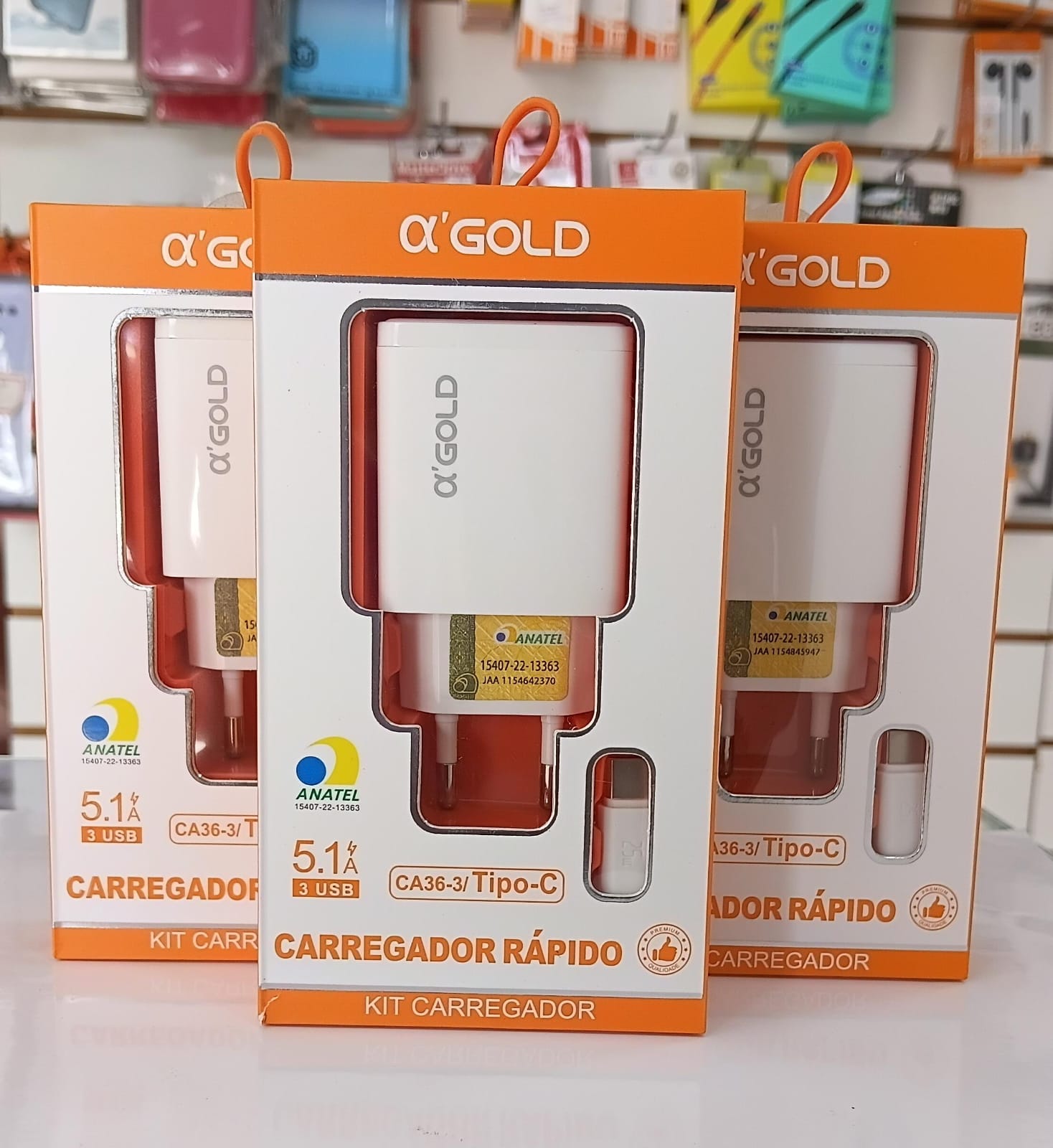 Carregador Gold completo