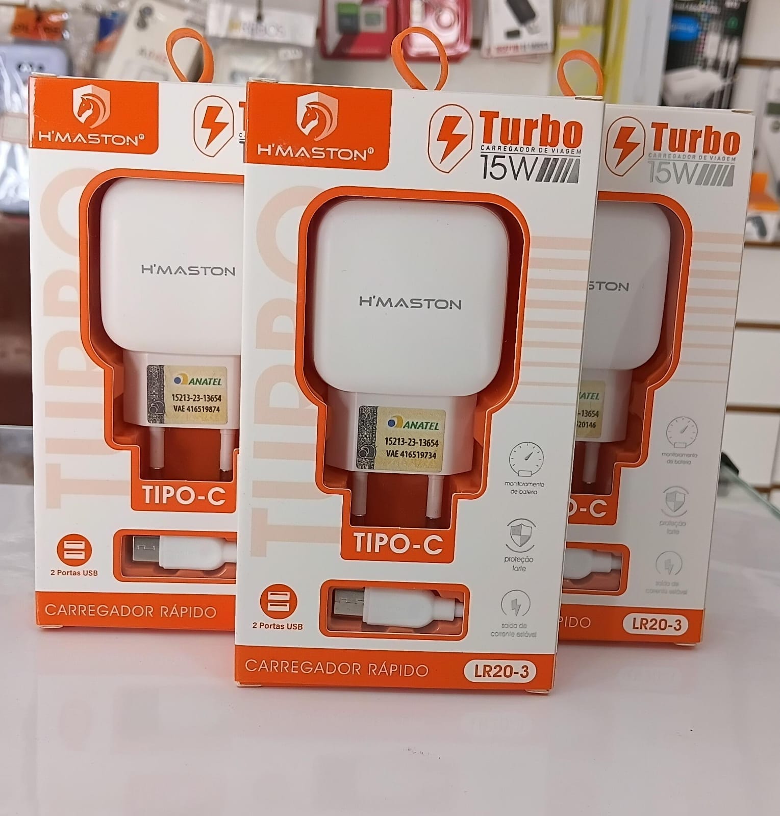 Carregador Completo H’Maston USB 15W